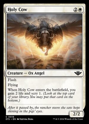 Holy Cow - Foil<br /><span class="collector-number">Collector No. 16</span>