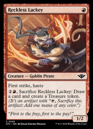 Reckless Lackey - Foil<br /><span class="collector-number">Collector No. 140</span>
