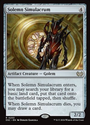 Solemn Simulacrum<br /><span class="collector-number">Collector No. 253</span>