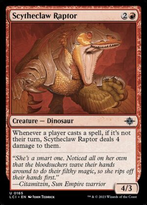 Scytheclaw Raptor - Foil<br /><span class="collector-number">Collector No. 165</span>