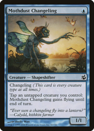 Mothdust Changeling<br /><span class="collector-number">Collector No. 42</span>