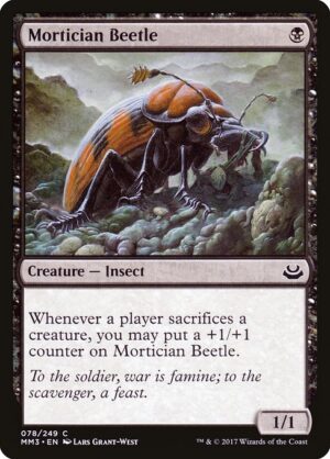 Mortician Beetle - Foil<br /><span class="collector-number">Collector No. 78</span>