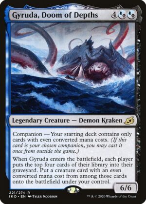 Gyruda, Doom of Depths<br /><span class="collector-number">Collector No. 221</span>
