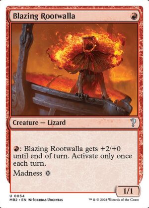 Blazing Rootwalla<br /><span class="collector-number">Collector No. 54</span>