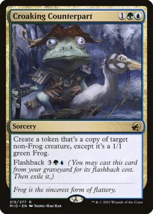 Croaking Counterpart<br /><span class="collector-number">Collector No. 215</span>