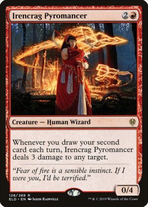 Irencrag Pyromancer<br /><span class="collector-number">Collector No. 128</span>