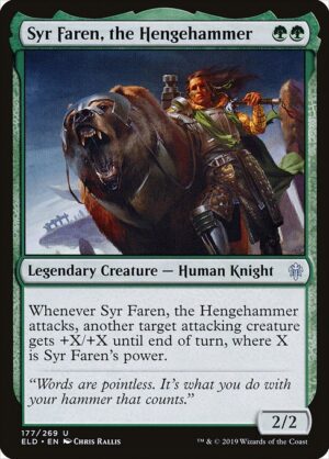 Syr Faren, the Hengehammer<br /><span class="collector-number">Collector No. 177</span>