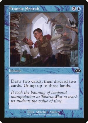 Frantic Search<br /><span class="collector-number">Collector No. 285</span>