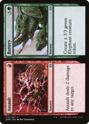 Assault // Battery - Foil<br /><span class="collector-number">Collector No. 210</span>