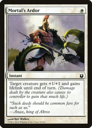 Mortal's Ardor<br /><span class="collector-number">Collector No. 20</span>