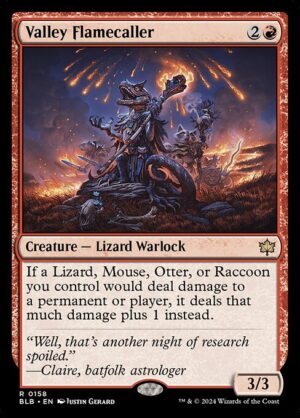 Valley Flamecaller<br /><span class="collector-number">Collector No. 158</span>