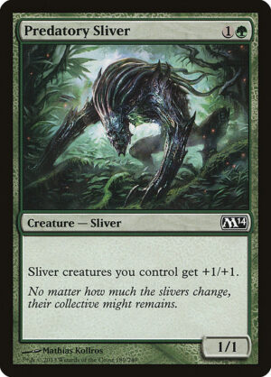 Predatory Sliver<br /><span class="collector-number">Collector No. 189</span>