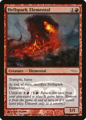 Hellspark Elemental - Foil<br /><span class="collector-number">Collector No. 25</span>