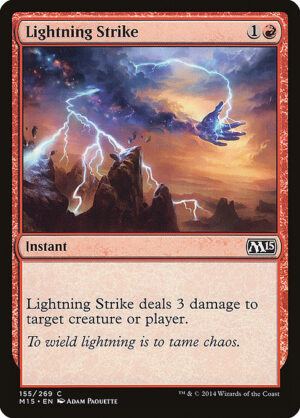Lightning Strike<br /><span class="collector-number">Collector No. 155</span>