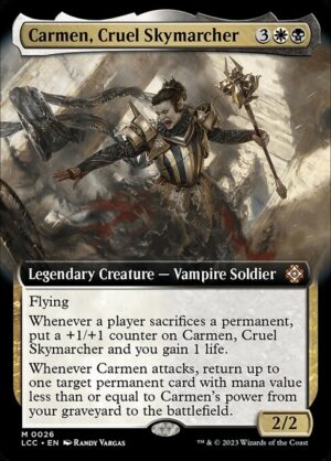 Carmen, Cruel Skymarcher - Foil<br /><span class="collector-number">Collector No. 26</span>