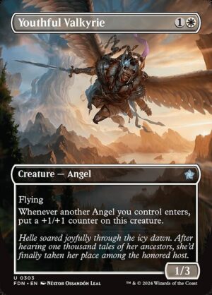Youthful Valkyrie - Foil<br /><span class="collector-number">Collector No. 303</span>