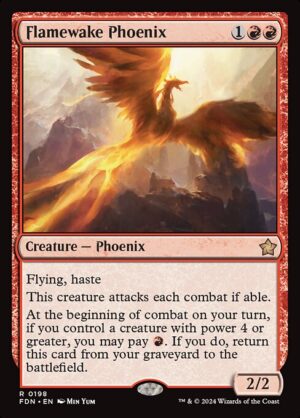 Flamewake Phoenix - Foil<br /><span class="collector-number">Collector No. 198</span>