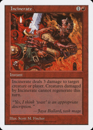 Incinerate<br /><span class="collector-number">Collector No. 242</span>
