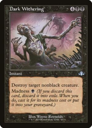 Dark Withering<br /><span class="collector-number">Collector No. 301</span>