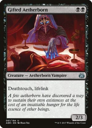 Gifted Aetherborn - Foil<br /><span class="collector-number">Collector No. 61</span>