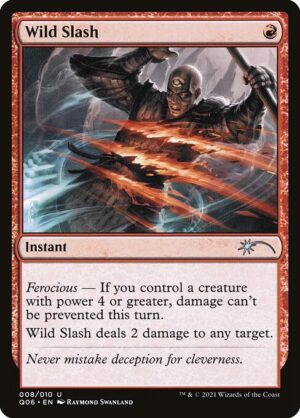 Wild Slash<br /><span class="collector-number">Collector No. 8</span>