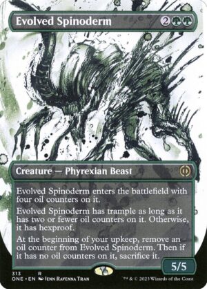 Evolved Spinoderm - Foil<br /><span class="collector-number">Collector No. 313</span>