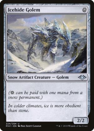 Icehide Golem<br /><span class="collector-number">Collector No. 224</span>