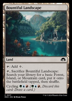 Bountiful Landscape - Foil<br /><span class="collector-number">Collector No. 217</span>