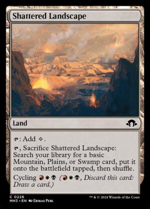 Shattered Landscape - Foil<br /><span class="collector-number">Collector No. 226</span>