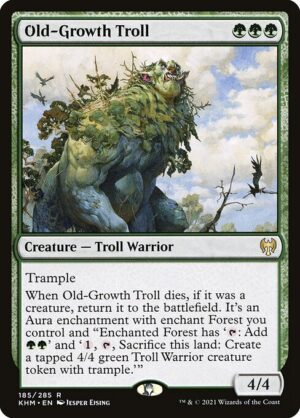Old-Growth Troll - Foil<br /><span class="collector-number">Collector No. 185</span>