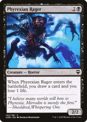 Phyrexian Rager<br /><span class="collector-number">Collector No. 142</span>