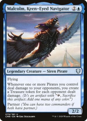 Malcolm, Keen-Eyed Navigator<br /><span class="collector-number">Collector No. 79</span>