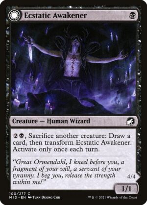 Ecstatic Awakener // Awoken Demon - Foil<br /><span class="collector-number">Collector No. 100</span>