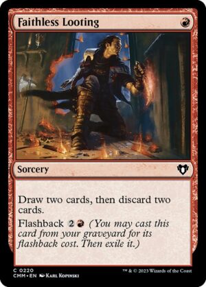 Faithless Looting - Foil<br /><span class="collector-number">Collector No. 220</span>