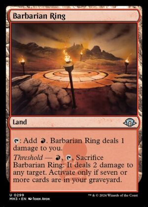 Barbarian Ring - Foil<br /><span class="collector-number">Collector No. 299</span>