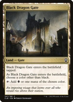 Black Dragon Gate - Foil<br /><span class="collector-number">Collector No. 347</span>