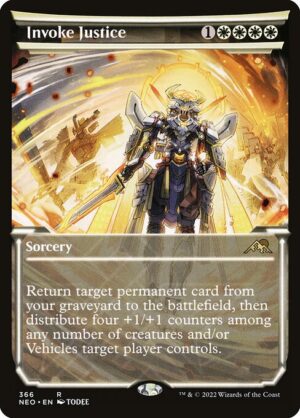 Invoke Justice - Foil<br /><span class="collector-number">Collector No. 366</span>
