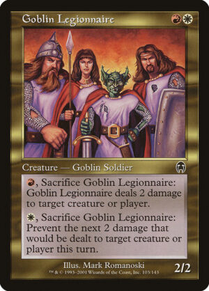 Goblin Legionnaire<br /><span class="collector-number">Collector No. 103</span>