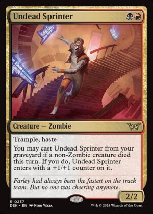 Undead Sprinter - Foil<br /><span class="collector-number">Collector No. 237</span>
