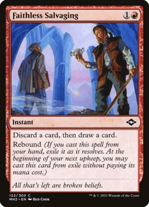 Faithless Salvaging<br /><span class="collector-number">Collector No. 122</span>