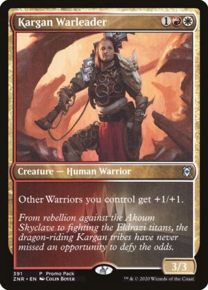 Kargan Warleader<br /><span class="collector-number">Collector No. 391</span>