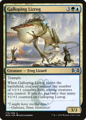 Galloping Lizrog<br /><span class="collector-number">Collector No. 175</span>
