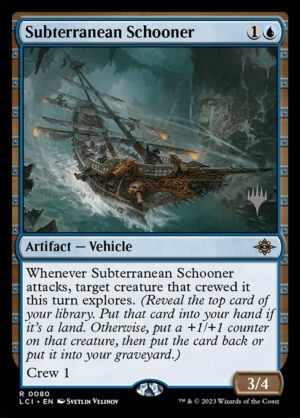Subterranean Schooner - Foil<br /><span class="collector-number">Collector No. 80p</span>