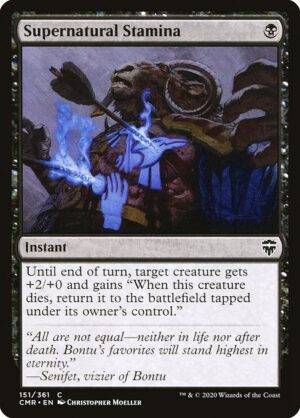 Supernatural Stamina - Foil<br /><span class="collector-number">Collector No. 151</span>