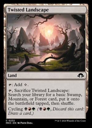 Twisted Landscape - Foil<br /><span class="collector-number">Collector No. 232</span>