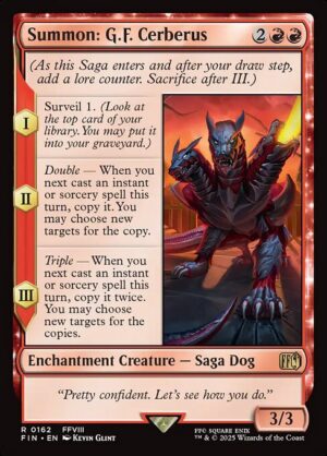 Summon: G.F. Cerberus<br /><span class="collector-number">Collector No. 162</span>