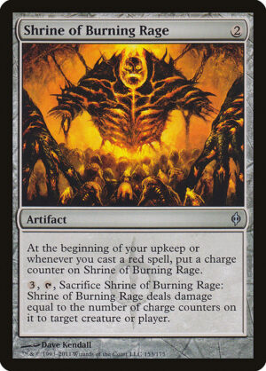 Shrine of Burning Rage<br /><span class="collector-number">Collector No. 153</span>