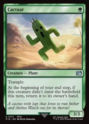 Cactuar<br /><span class="collector-number">Collector No. 177</span>