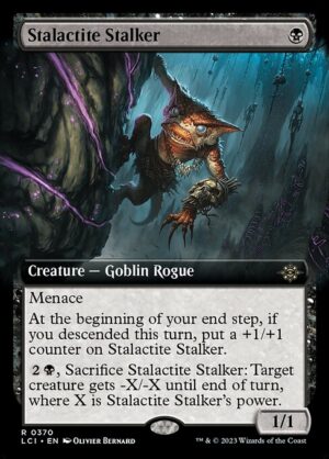 Stalactite Stalker - Foil<br /><span class="collector-number">Collector No. 370</span>