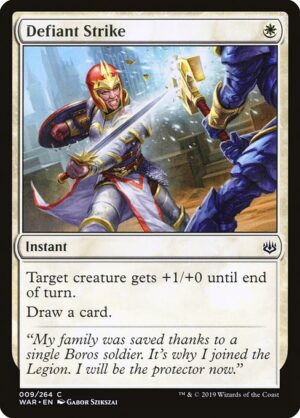 Defiant Strike - Foil<br /><span class="collector-number">Collector No. 9</span>